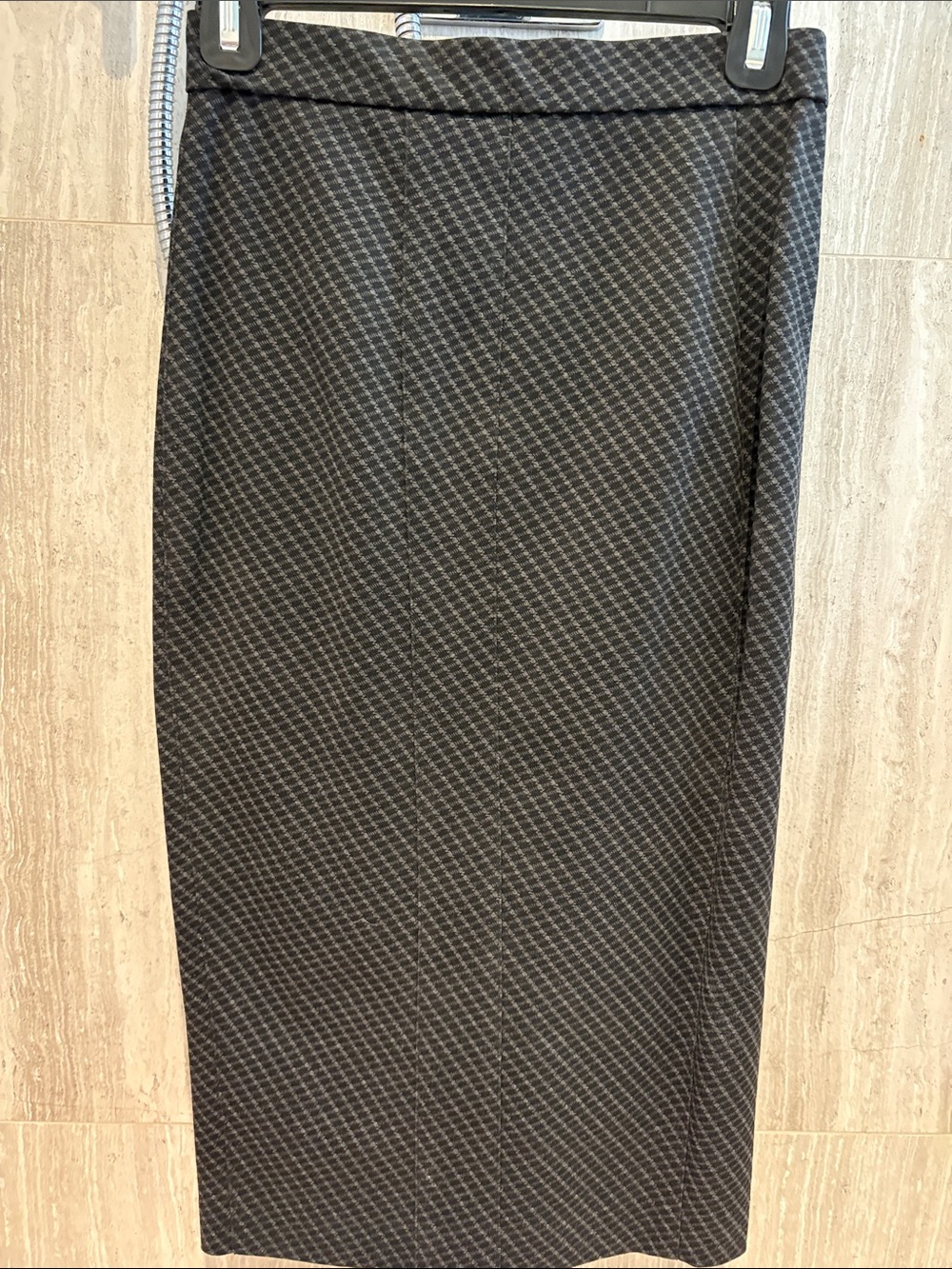 Sandra Angelozzi Black and Grey Skirt with Suit - Picture 4 of 7